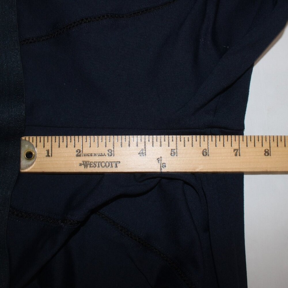 David Lerner AW Pant Chiquedelgado Sz S x 25 Navy Blue Pull On Nylon Spandex - Picture 10 of 11